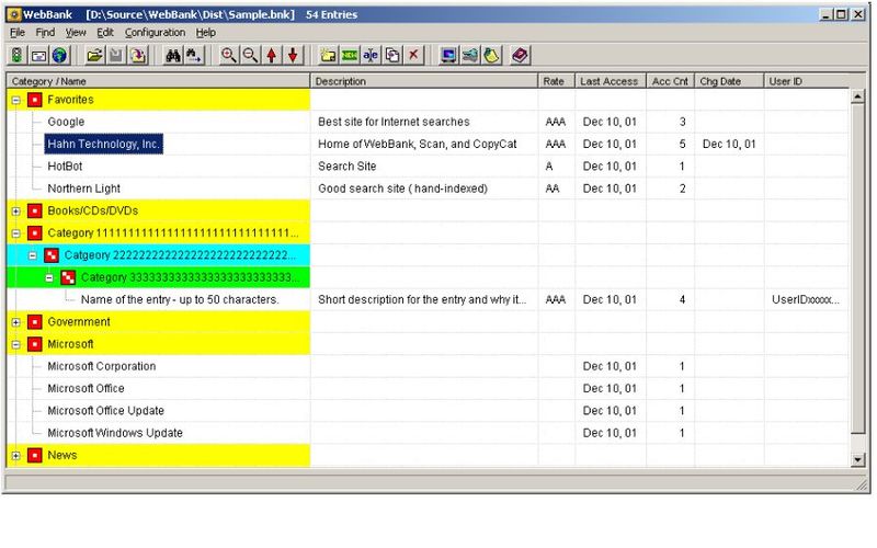 WebBank Screenshot
